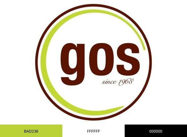 GOS brand color palette