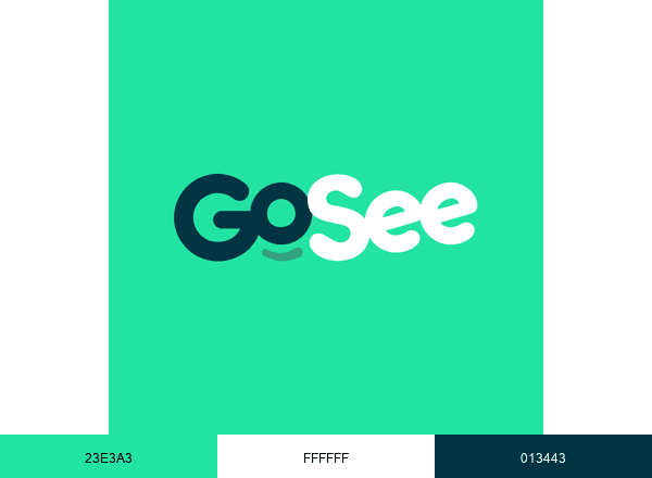 GoSee brand color palette