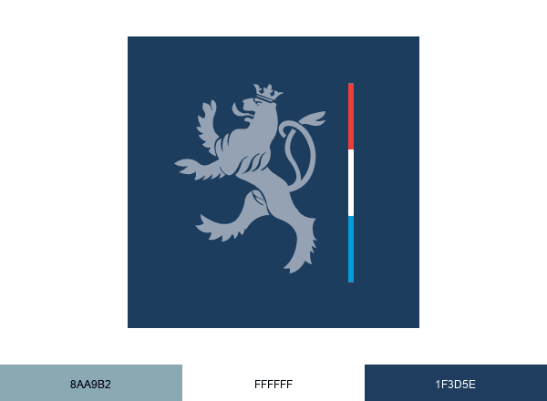 GouvernementLU brand color palette