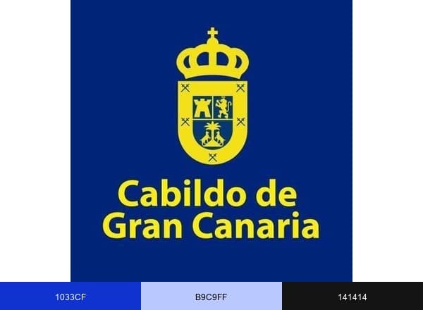 Cabildo Gran Canaria brand color palette