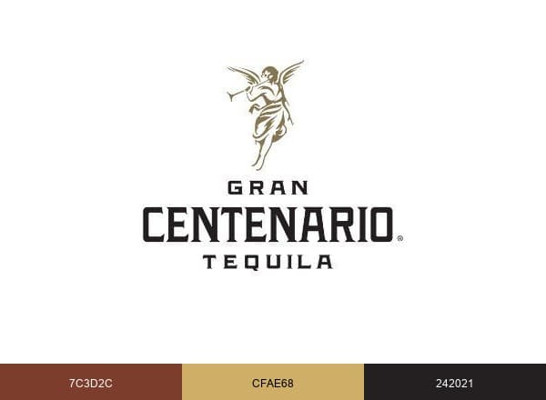 Gran Centenario Tequila brand color palette