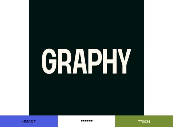 Graphy brand color palette