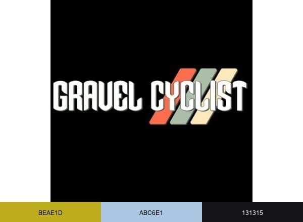 Gravel Cyclist brand color palette