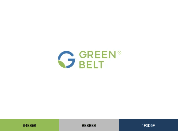 Green Belt brand color palette