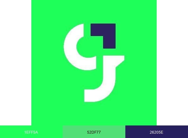 Green Africa brand color palette