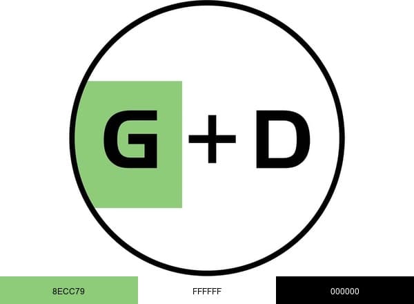 Green+Decorum brand color palette