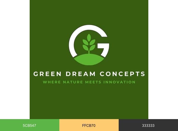 Green Dream Concepts Ltd brand color palette