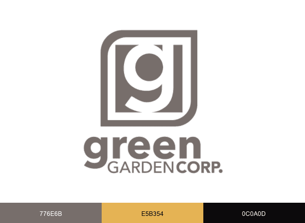 Green Garden Corp. brand color palette