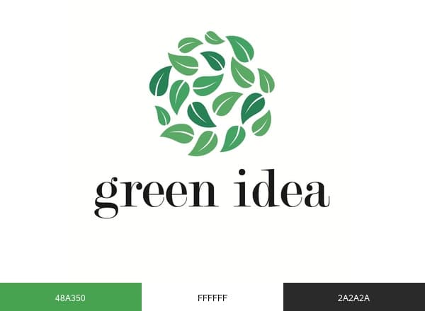 Green idea s.r.o. brand color palette