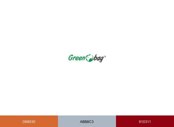 GreenOBag brand color palette
