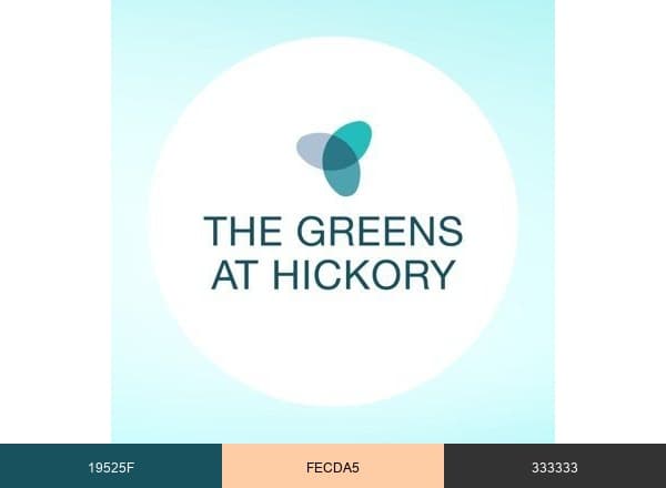 The Greens at Hickory brand color palette