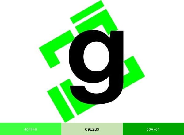 Greenventory brand color palette