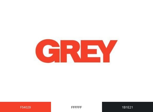 Grey brand color palette