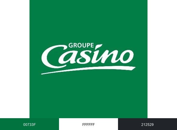 Casino Group brand color palette