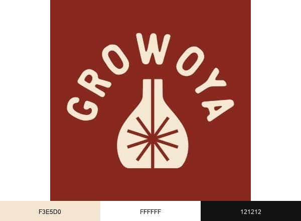 GrowOya brand color palette