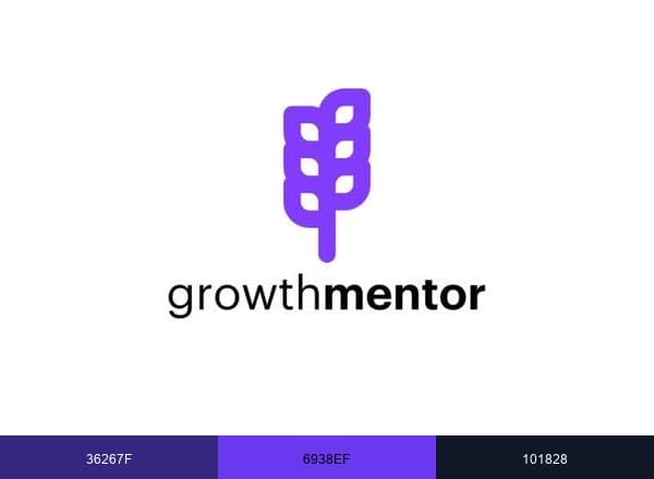GrowthMentor brand color palette