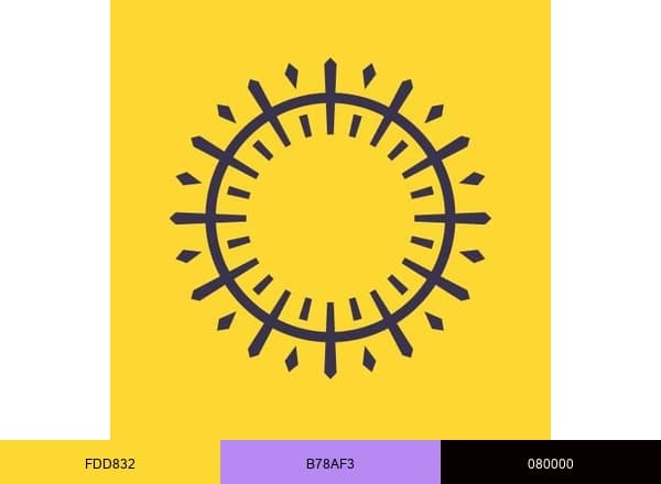 Hinode Group brand color palette