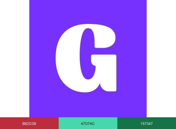 GRUV entertainment brand color palette