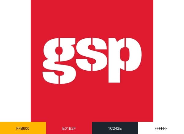 GSP brand color palette