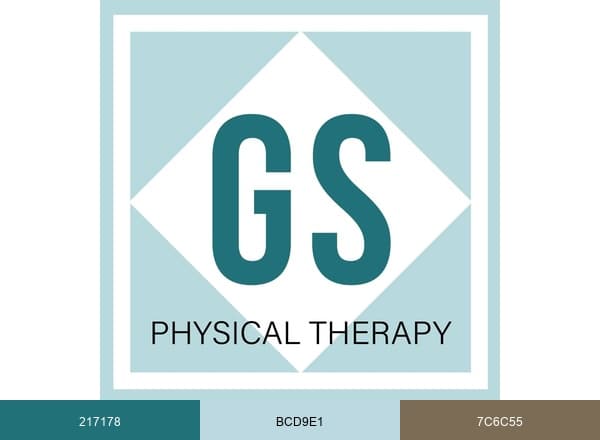 GS Physical Therapy brand color palette