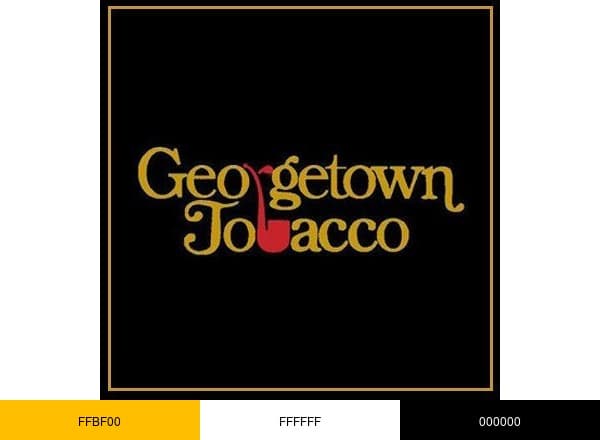 Georgetown Tobacco brand color palette