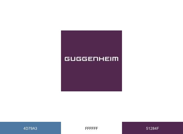 Guggenheim Investments brand color palette