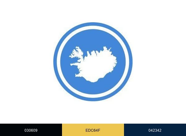 Guide to Iceland brand color palette