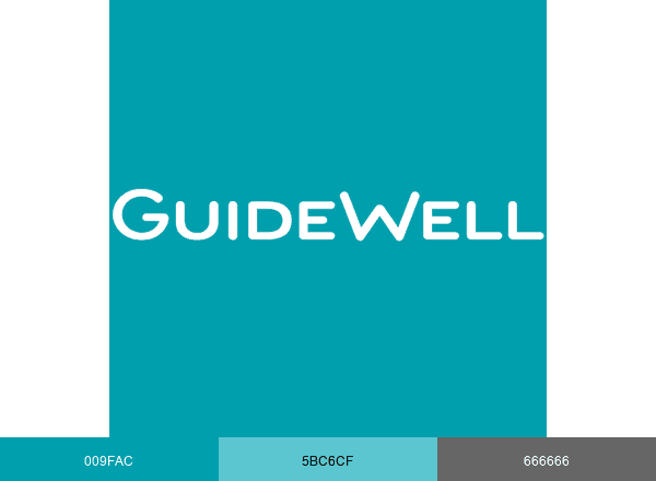GuideWell brand color palette