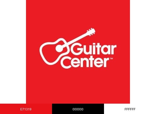 Guitar Center brand color palette