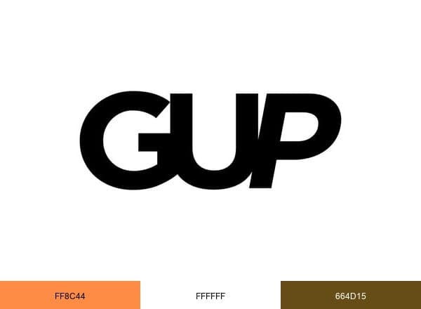 GUP brand color palette