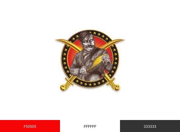 Gurkha Cigars brand color palette