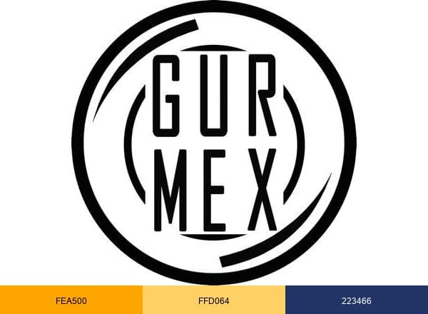 GURMEX brand color palette