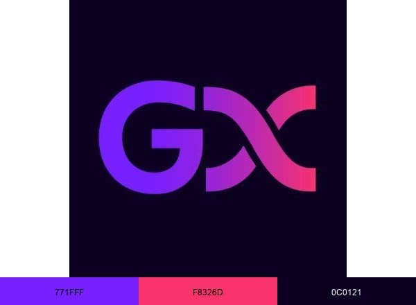 GXBank brand color palette