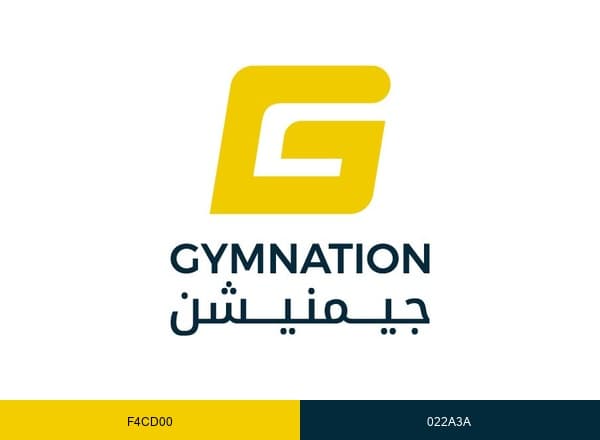 GymNation ME brand color palette