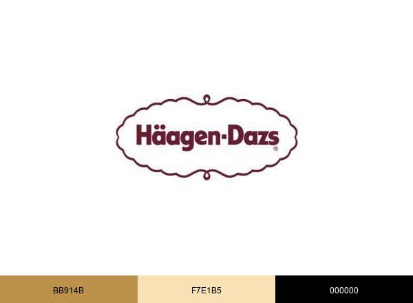 Häagen-Dazs® brand color palette