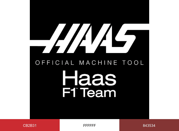 Haas Automation brand color palette
