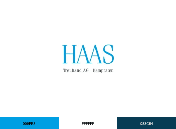 HAAS Treuhand AG brand color palette