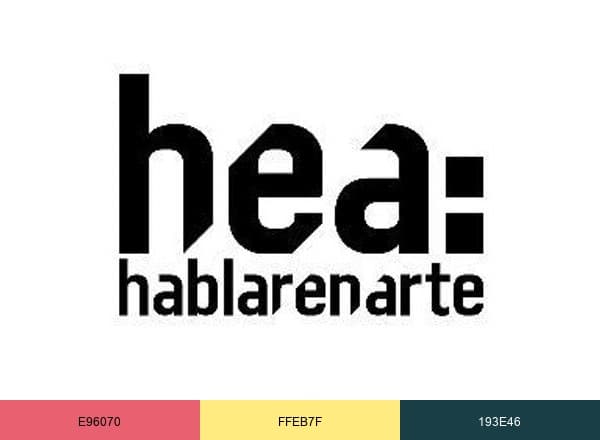 Hablarenarte: brand color palette