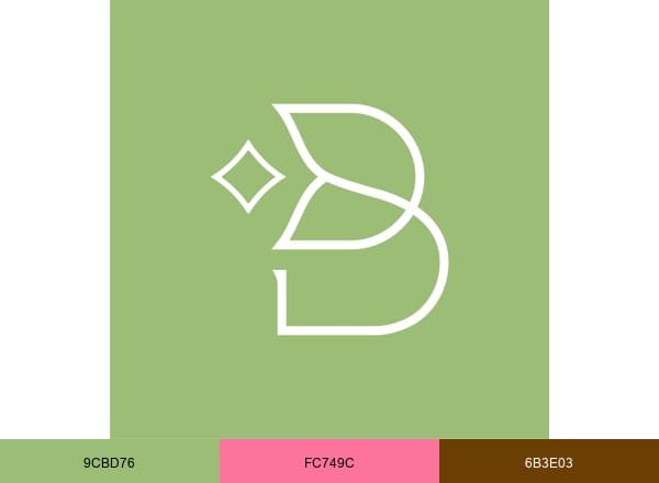 Hair Beauty brand color palette