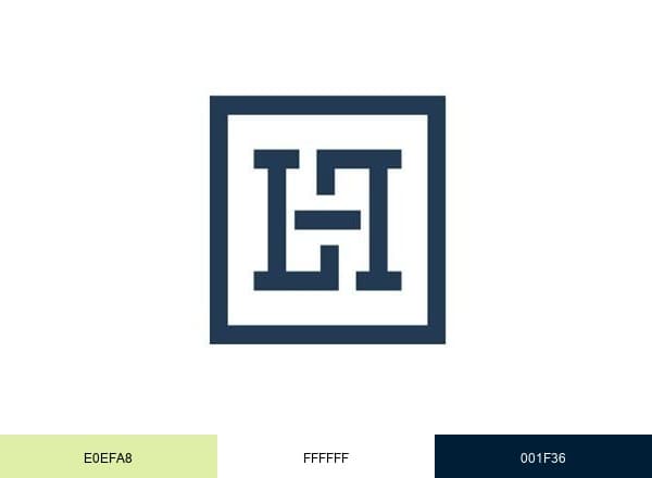 Hauck Aufhäuser Lampe brand color palette