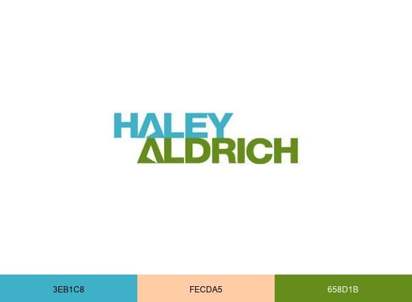Haley & Aldrich brand color palette