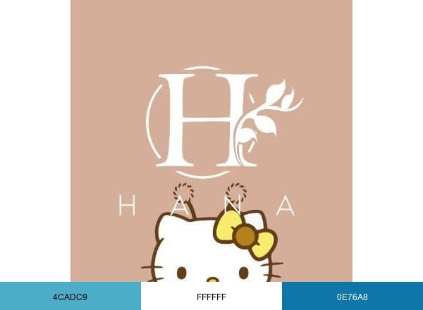 Hana175 brand color palette