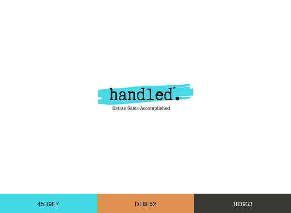 Handled Estate Sale brand color palette
