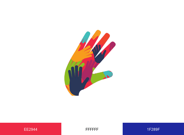 HandUp US brand color palette