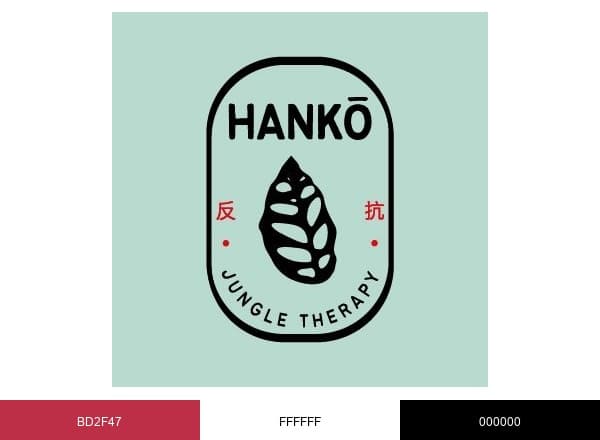 Hankō brand color palette