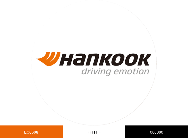Hankook Tire brand color palette