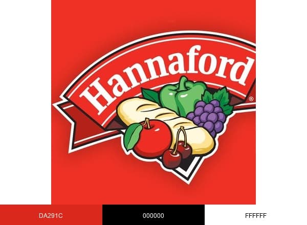 Hannaford brand color palette