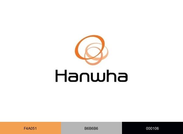 Hanwha Group brand color palette