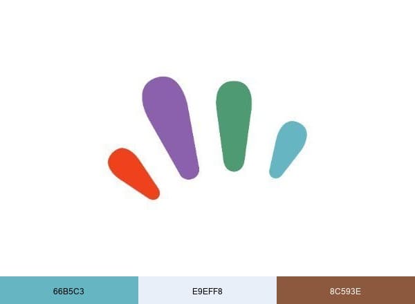 Hāpara brand color palette