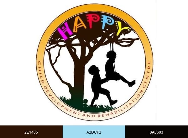 Happy Child Development & Rehabilitation Centre brand color palette